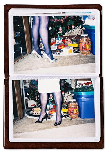 (DRESS TO IMPRESS) A collection of about 998 photographs, mainly Polaroids, documenting an individual cross-dressing over roughly three